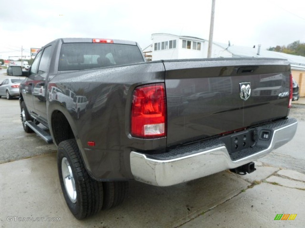 Granite Crystal Metallic 2014 Ram 3500 SLT Crew Cab 4x4 Dually Exterior Photo #87219090