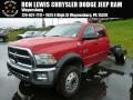 Flame Red 2014 Ram 4500 Tradesman Crew Cab 4x4 Chassis