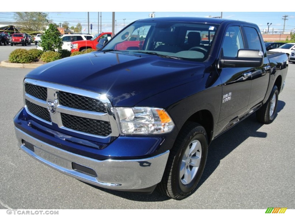 True Blue Pearl Coat Ram 1500