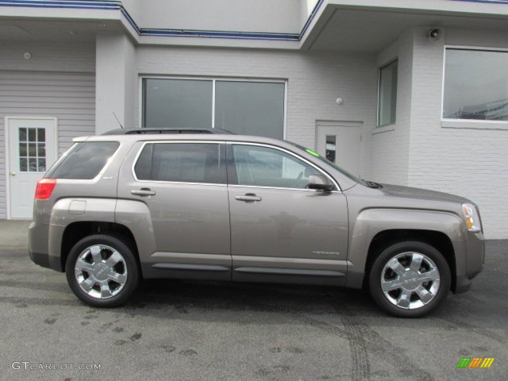 Mocha Steel Metallic 2011 GMC Terrain SLT AWD Exterior Photo #87220356