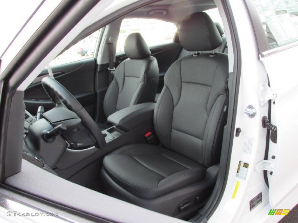 2014 Sonata Limited - Pearl White / Black photo #11