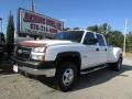 2007 Summit White Chevrolet Silverado 3500HD Classic LT Crew Cab 4x4 Dually  photo #2