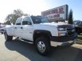 2007 Summit White Chevrolet Silverado 3500HD Classic LT Crew Cab 4x4 Dually  photo #10