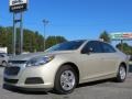 2014 Champagne Silver Metallic Chevrolet Malibu LS  photo #3