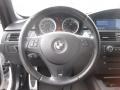 2008 BMW M3 Silver Interior Steering Wheel Photo