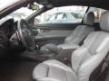 2008 BMW M3 Silver Interior Front Seat Photo