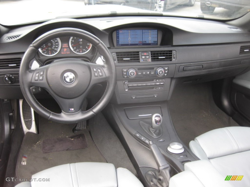 Silver Interior 2008 BMW M3 Convertible Photo #87222279