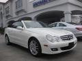 Arctic White 2008 Mercedes-Benz CLK 350 Cabriolet