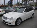 Front 3/4 View of 2008 CLK 350 Cabriolet
