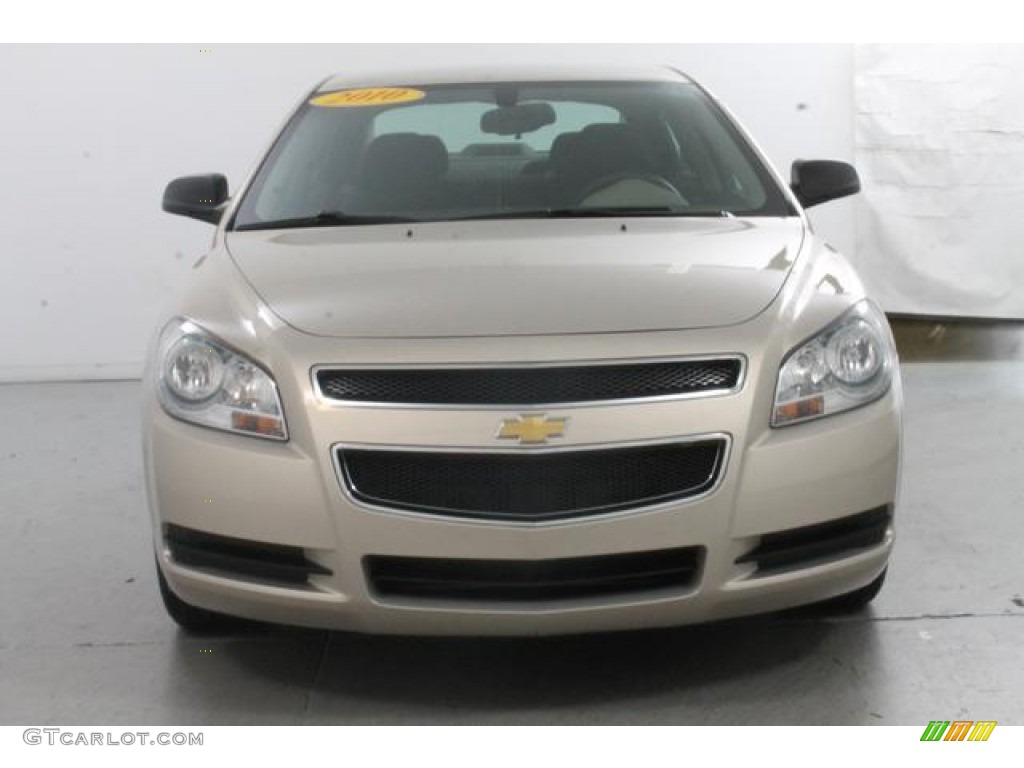2010 Malibu LS Sedan - Gold Mist Metallic / Cocoa/Cashmere photo #3
