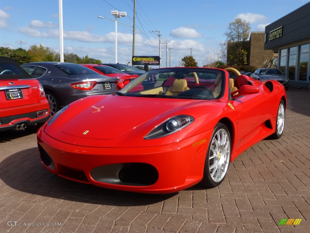 Red 2005 Ferrari F430 Spider Exterior Photo #87223288