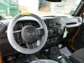 Black 2014 Jeep Wrangler Unlimited Sport 4x4 Dashboard