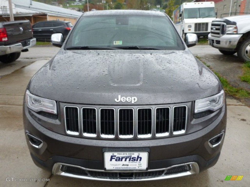 2014 Grand Cherokee Limited 4x4 - Granite Crystal Metallic / Morocco Black photo #8