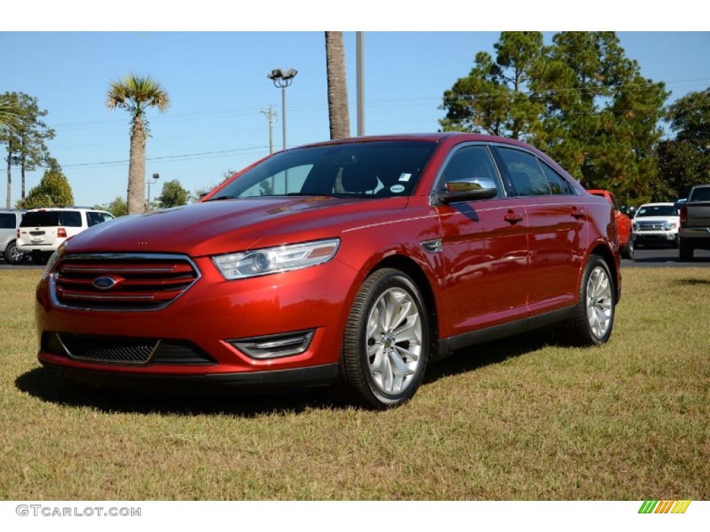 Ruby Red Metallic 2013 Ford Taurus Limited Exterior Photo #87223467