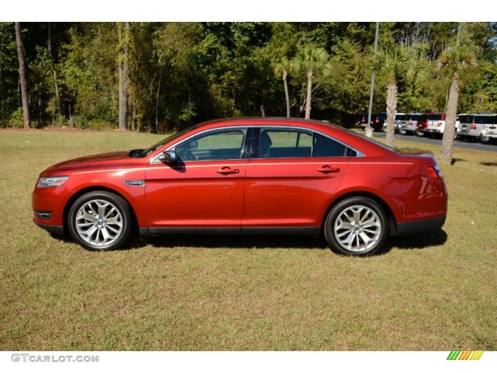 Ruby Red Metallic 2013 Ford Taurus Limited Exterior Photo #87223518