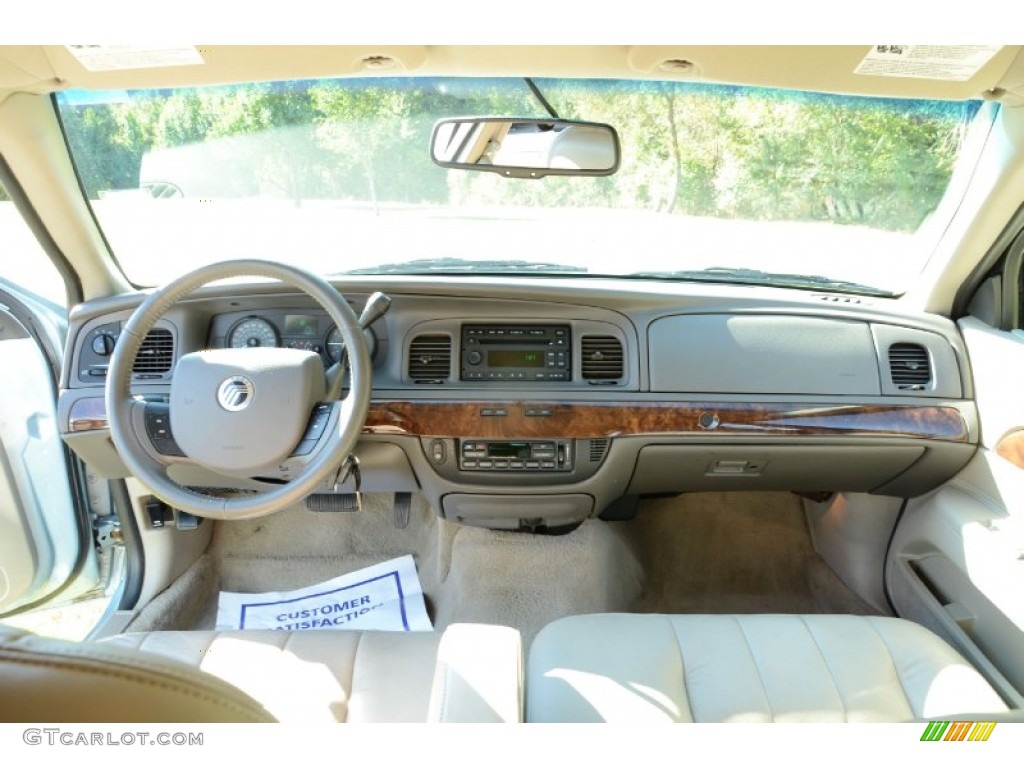 2009 Grand Marquis LS - Light Ice Blue Metallic / Medium Light Stone photo #13