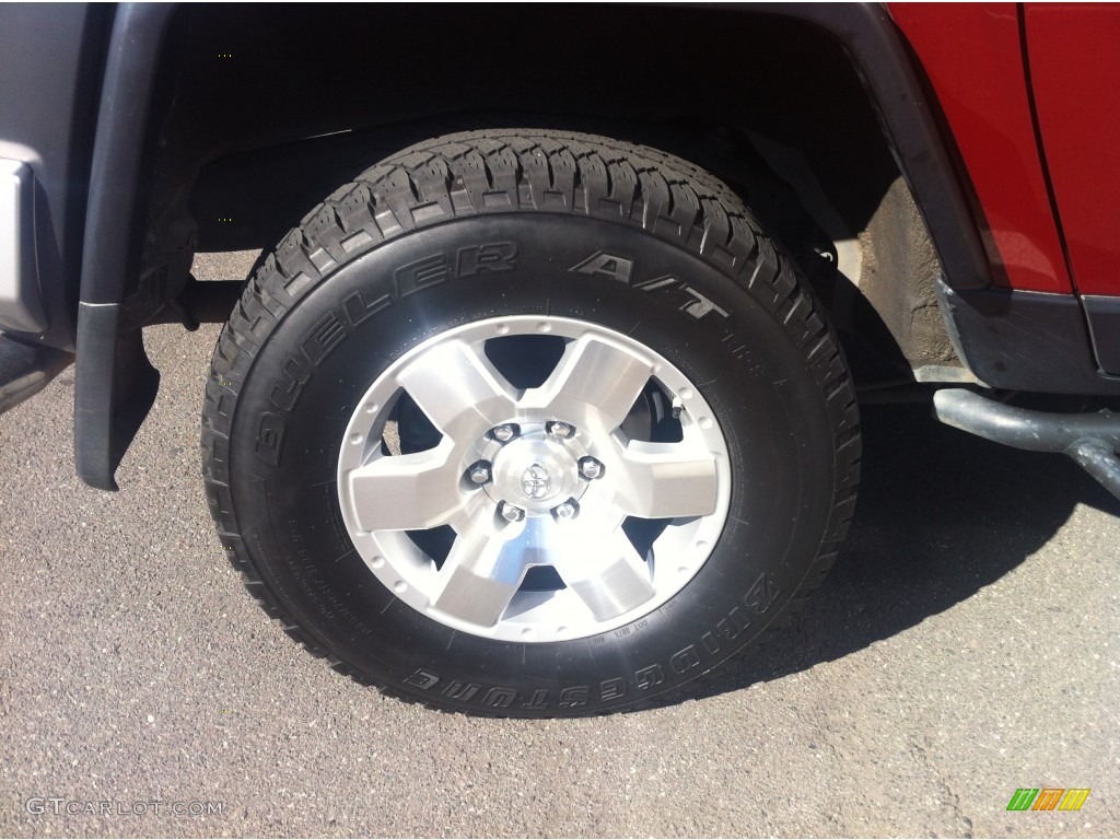 2010 FJ Cruiser 4WD - Brick Red / Dark Charcoal photo #9