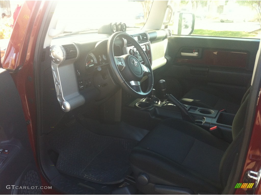 2010 FJ Cruiser 4WD - Brick Red / Dark Charcoal photo #14