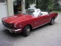 Rangoon Red 1965 Ford Mustang Convertible Exterior