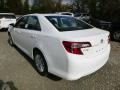 2014 Super White Toyota Camry LE  photo #5