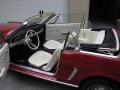 White 1965 Ford Mustang Convertible Interior Color
