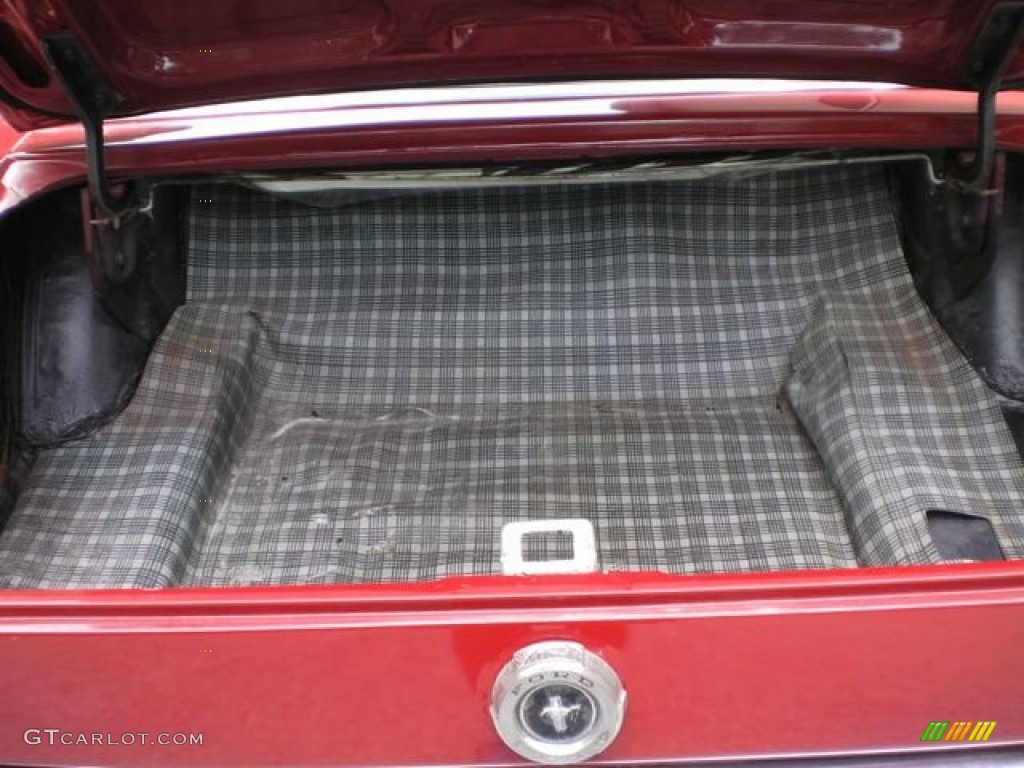 1965 Ford Mustang Convertible Trunk Photos
