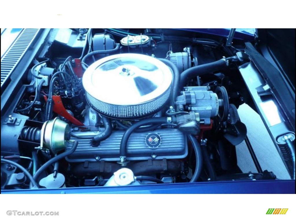 1972 Corvette ZR1 Stingray Coupe - Bryar Blue / Black photo #6
