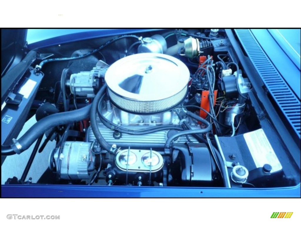 1972 Corvette ZR1 Stingray Coupe - Bryar Blue / Black photo #7