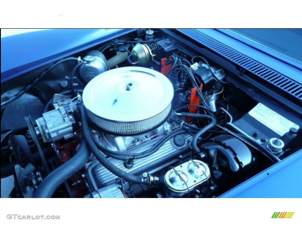 1972 Corvette ZR1 Stingray Coupe - Bryar Blue / Black photo #8