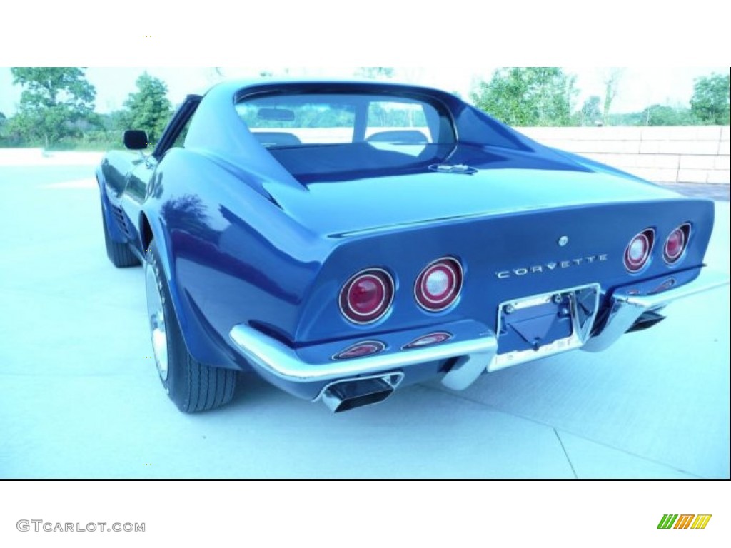 1972 Corvette ZR1 Stingray Coupe - Bryar Blue / Black photo #20