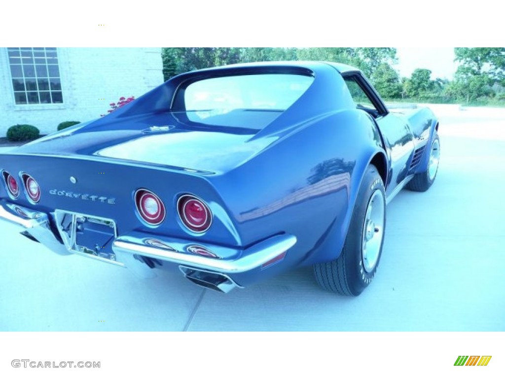 1972 Corvette ZR1 Stingray Coupe - Bryar Blue / Black photo #21