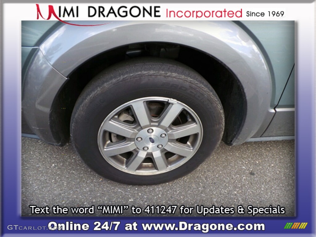 2008 Taurus X SEL - Titanium Green Metallic / Medium Light Stone photo #4