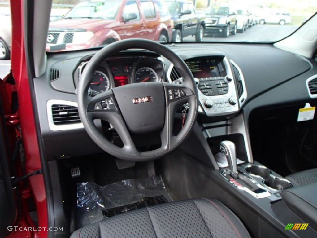 Jet Black Interior 2014 GMC Terrain SLE AWD Photo #87226854