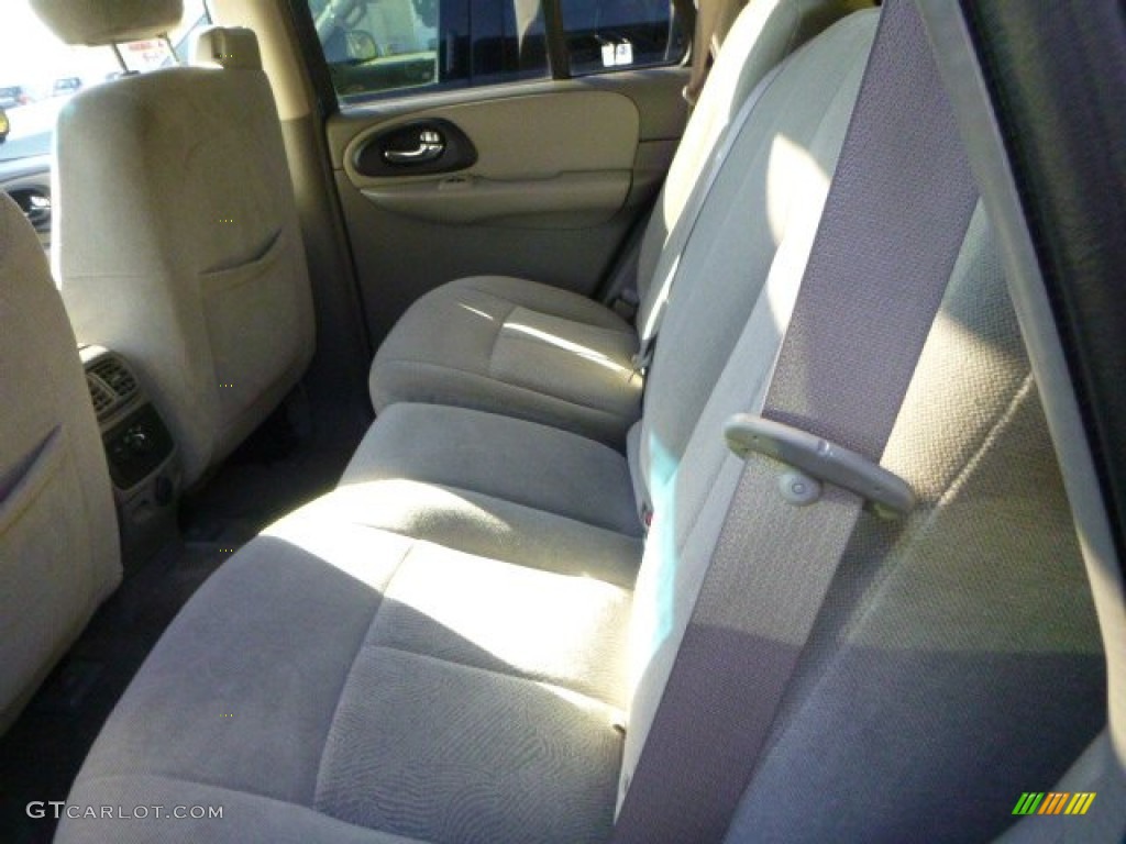 2005 TrailBlazer LS 4x4 - Superior Blue Metallic / Light Gray photo #8