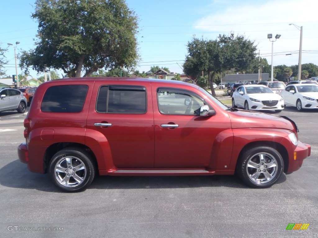 Crystal Red Metallic 2009 Chevrolet HHR LT Exterior Photo #87227445