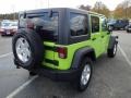2013 Gecko Green Pearl Jeep Wrangler Unlimited Sport S 4x4  photo #7