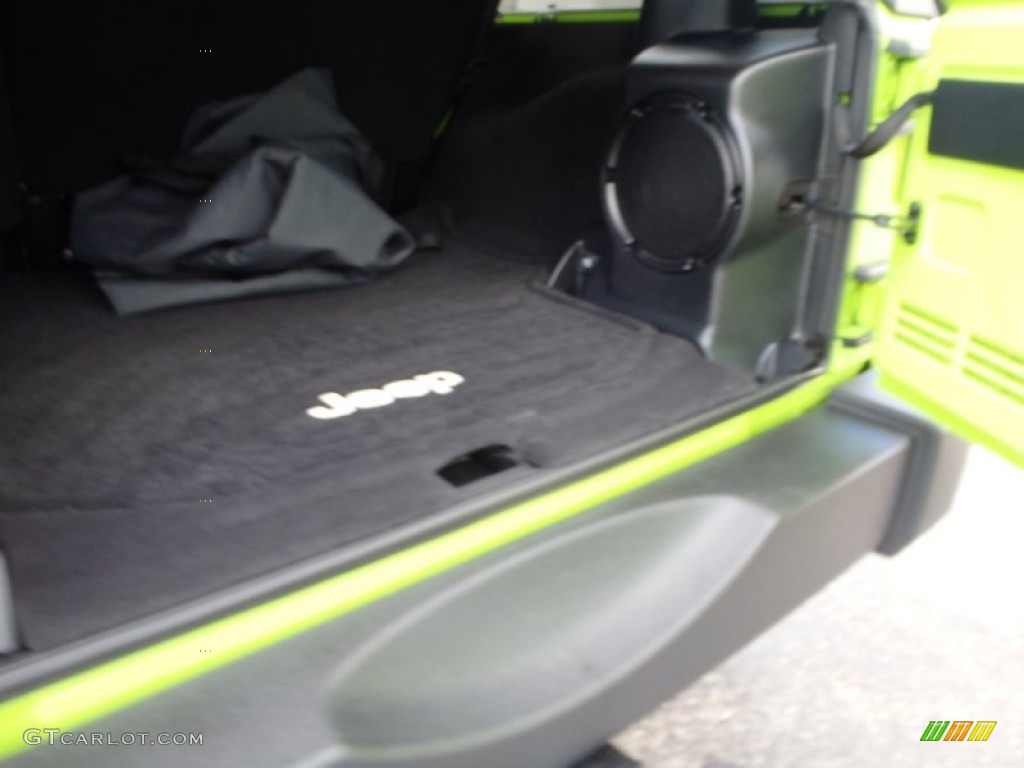 2013 Wrangler Unlimited Sport S 4x4 - Gecko Green Pearl / Black photo #20