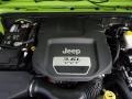 2013 Gecko Green Pearl Jeep Wrangler Unlimited Sport S 4x4  photo #21