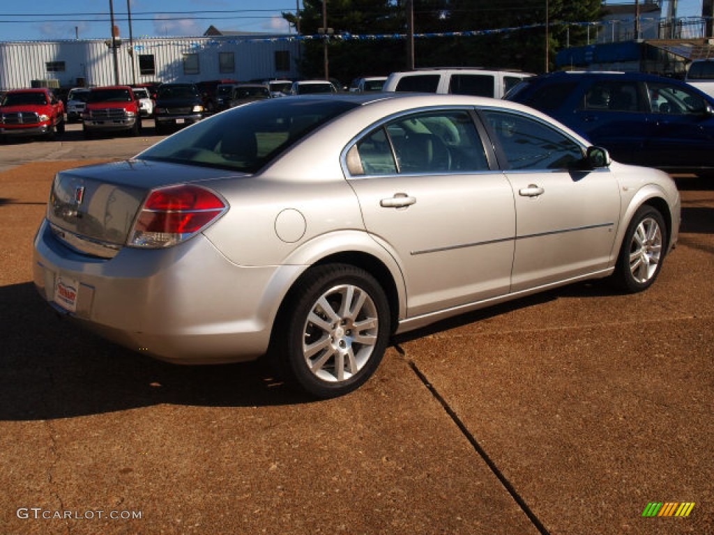 2007 Aura XE - Silver Pearl Metallic / Gray photo #3