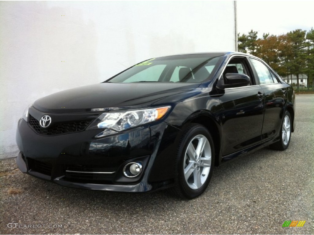 Attitude Black Metallic 2012 Toyota Camry SE Exterior Photo #87229347
