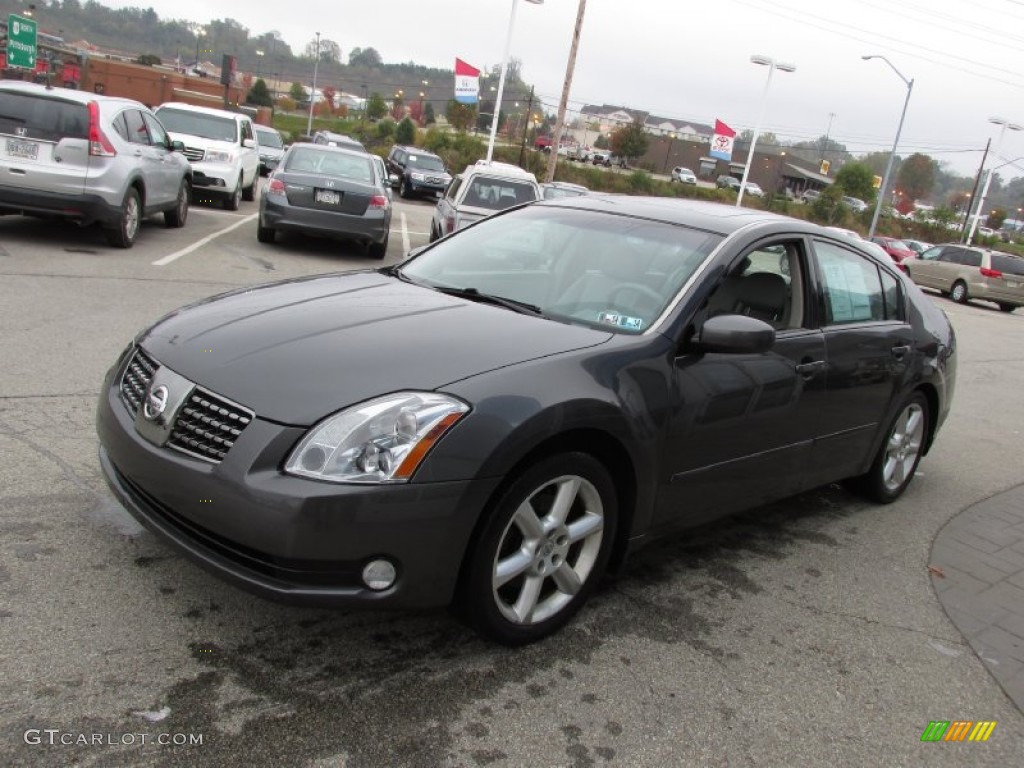 2005 Maxima 3.5 SE - Smoke Metallic / Frost photo #5