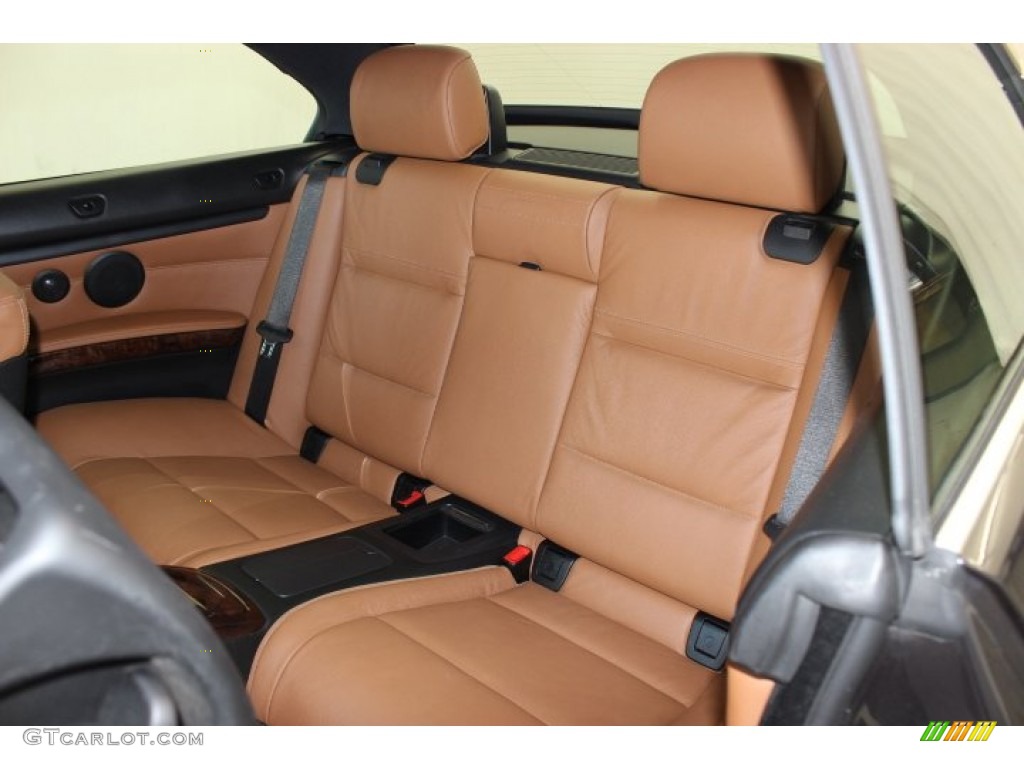 2008 3 Series 335i Convertible - Sparkling Graphite Metallic / Saddle Brown/Black photo #30