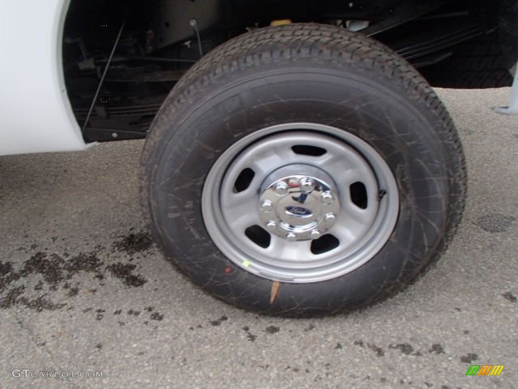 2014 Ford F350 Super Duty XL Regular Cab 4x4 Plow Truck Wheel Photo #87230586