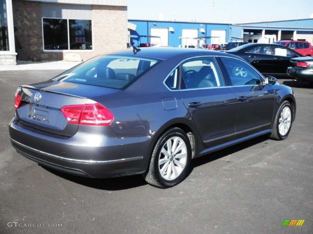 Platinum Gray Metallic 2012 Volkswagen Passat 2.5L SEL Exterior Photo #87230676