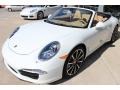 2013 White Porsche 911 Carrera S Cabriolet  photo #3