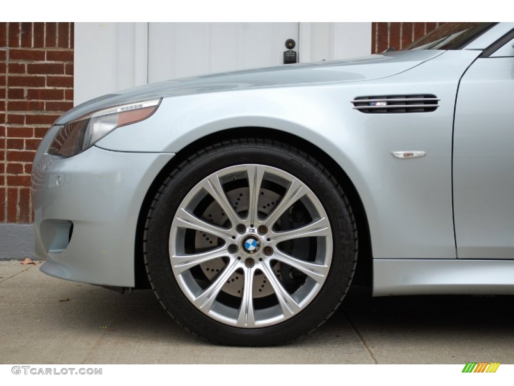 2006 M5  - Silverstone Silver Metallic / Black photo #23