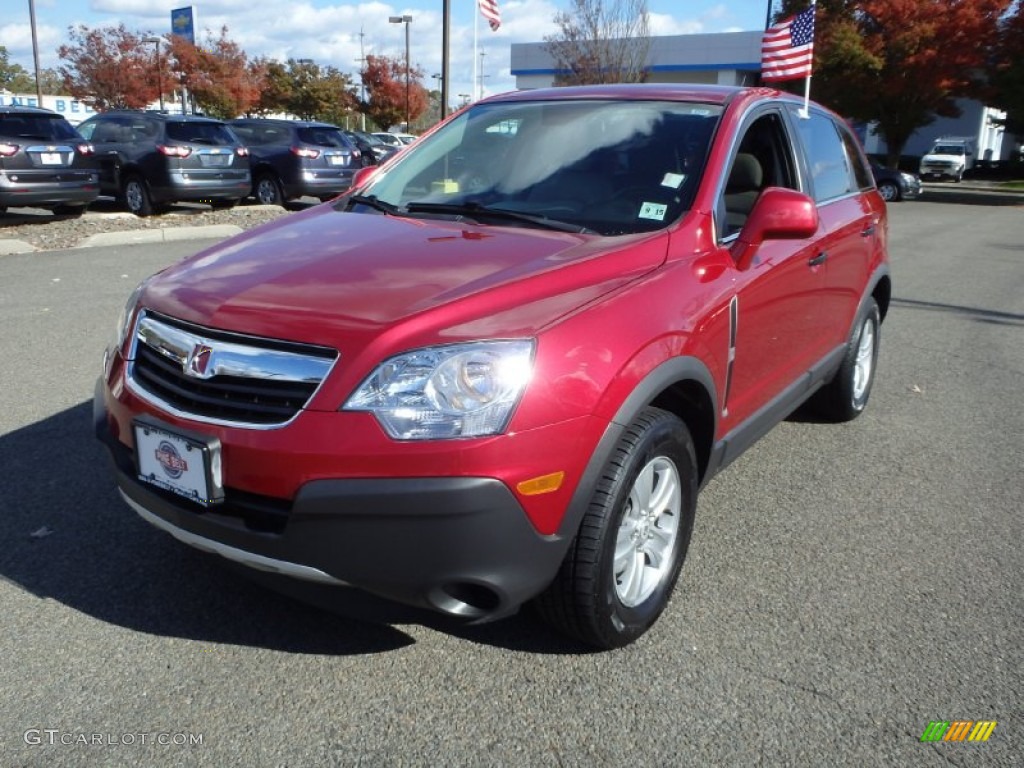 2010 VUE XE - Crystal Red Tintcoat / Gray photo #1