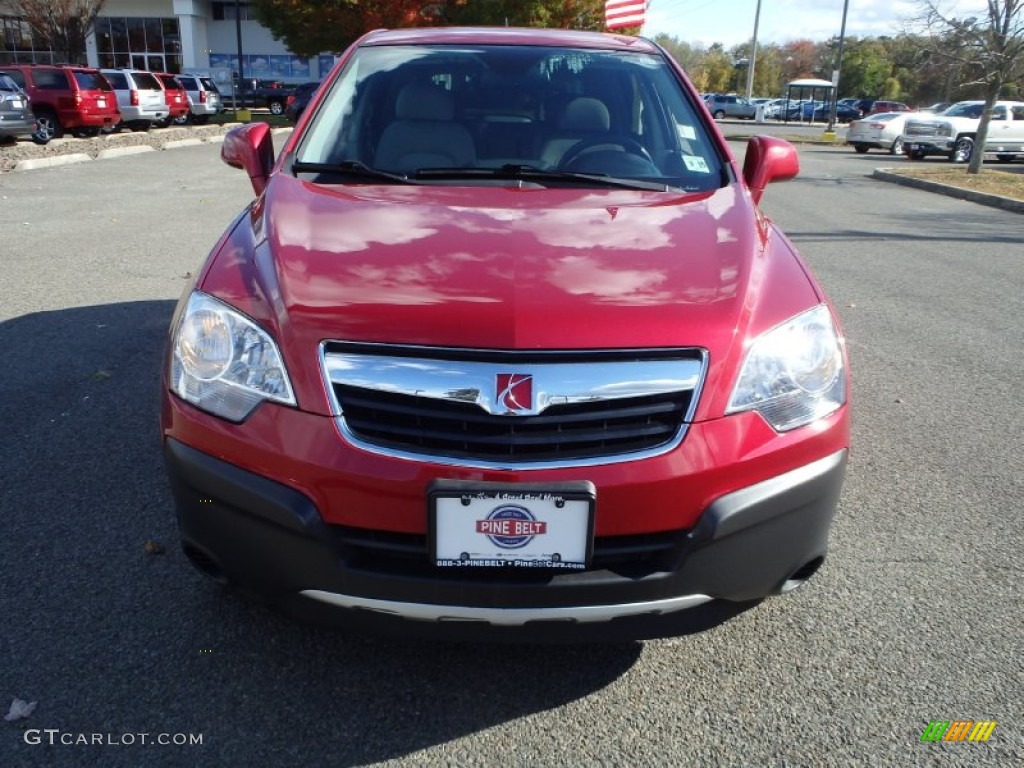 2010 VUE XE - Crystal Red Tintcoat / Gray photo #2