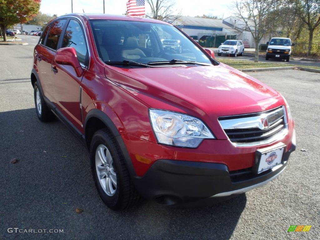 2010 VUE XE - Crystal Red Tintcoat / Gray photo #3