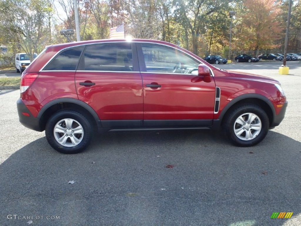 2010 VUE XE - Crystal Red Tintcoat / Gray photo #4